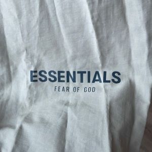Essentials Fear of God Track Pants!